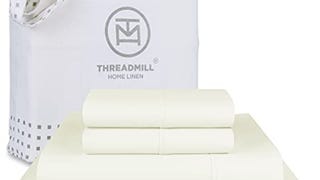 Threadmill Certified 100% American Supima Cotton Sheets,...