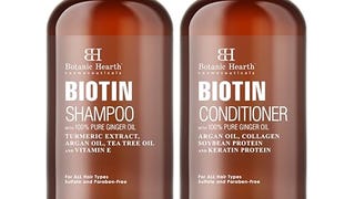 Botanic Hearth Biotin Shampoo and Conditioner Set - with...