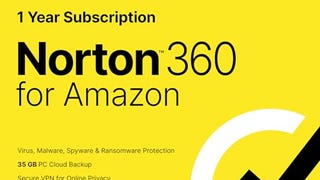 Norton 360 for Amazon 2024, Antivirus software for 1 Device...