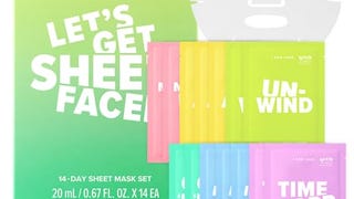 I DEW CARE Glass Skin Face Mask Variety Pack - Let's Get...