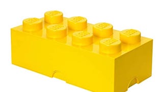 Room Copenhagen 8 Lego Brick Box, Bright Yellow (40040632)...