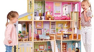 KidKraft Majestic Mansion Wooden Dollhouse with 34-Piece...