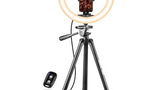 UBeesize 12 inch Ring Light with Stand, Selfie Ring Light...