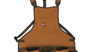 Bucket Boss mens Tool,adjustable,work Tool Bag, Brown, 16...