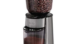 Mr. Coffee Automatic Burr Mill Coffee Grinder with 18 Custom...