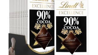 Lindt EXCELLENCE 90% Cocoa Dark Chocolate Bar, Dark Chocolate...