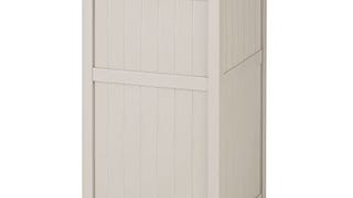 Suncast 33 Gallon Hideaway Trash Can for Patio - Resin...