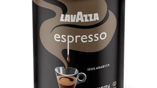 Lavazza Espresso Ground Coffee Blend, Medium Roast, 8-Oz...