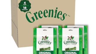 Greenies Original Regular Natural Dog Dental Care Chews...