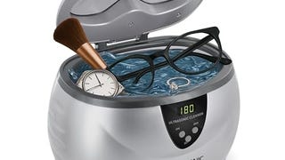 Magnasonic Ultrasonic Cleaner - 20oz Stainless Steel Tank,...