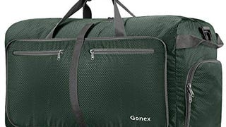 Gonex 80L Packable Travel Duffle Bag Foldable Duffel Bags...