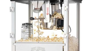 Lincoln Popcorn Machine - 8oz Popper with Stainless-Steel...