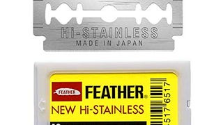 Feather Double Edge Safety Razor Blades 10 Count