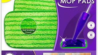 Reusable Floor Mop Pads - Swiffer Wet Jet Compatible Refills...