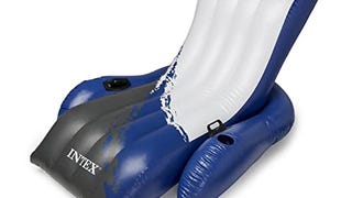 Intex Inflatable Lounge Pool Recliner Lounger Chair with...