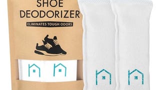 NonScents Shoe Deodorizer 1-Pack (2 Count) - Odor Eliminator,...