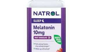 Natrol Fast Dissolve Melatonin 10 mg, Melatonin Supplements...