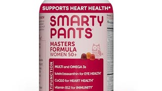 SmartyPants Multivitamin Gummy for Women 50 and Over: Omega...