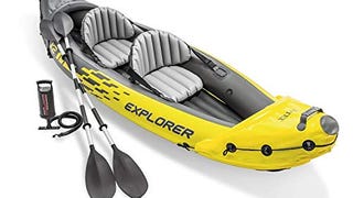 INTEX 68307EP Explorer K2 Inflatable Kayak Set: Includes...