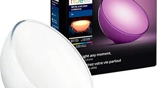 Philips Hue Go White and Color Portable Dimmable LED Smart...