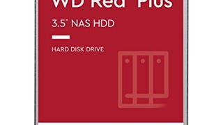 Western Digital 2TB WD Red Plus NAS Internal Hard Drive...