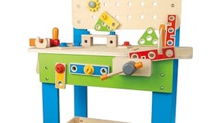 Hape Award Winning Master Workbench Kid's Wooden Toolbench...