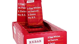 RXBAR, Peanut Butter & Berries, Protein Bar, 12 Count (Pack...