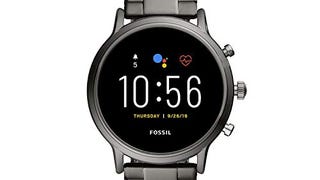 Fossil 44mm Gen 5 Carlyle Stainless Steel Touchscreen Smart...