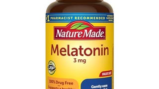 Nature Made Melatonin 3mg Tablets, 100% Drug Free Sleep...