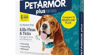 PetArmor Plus Flea and Tick Prevention for Dogs, Dog Flea...