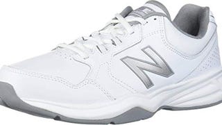 New Balance Men's 411 V1 Training Shoe, White/Silver Mink,...