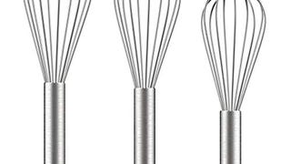 Ouddy Stainless Steel Whisk Set 8"+10"+12", Kitchen Whisk...