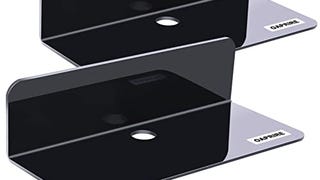 OAPRIRE Acrylic Floating Wall Shelves Set of 2, Damage-...