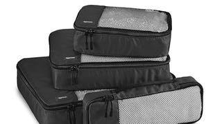 Amazon Basics 4 Piece Packing Durable Travel Organizer...