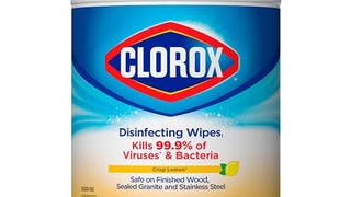 Clorox Disinfecting Wipes, Bleach Free, Crisp Lemon, 105...