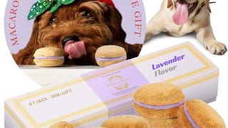 Bonne et Filou Dog Treats for Valentine Gourmet Dog Macarons...