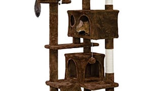 Yaheetech 54in Cat Tree Tower Condo Cat Furniture w/Scratching...