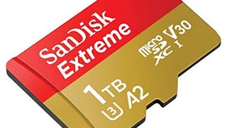 SanDisk 1TB Extreme microSDXC UHS-I Memory Card with Adapter...