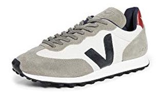 Veja Men's Riobranco Hexa Mesh Sneakers, Gravel/Black/Marsala,...