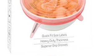 EcoLifeMate Silicone Stretch Lids Food Covers for Bowls...
