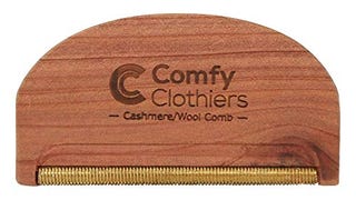 Comfy Clothiers Cedar Wood Sweater Pilling Remover - Multi-...