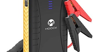 MOOCK 2000A Peak 18000mAh Car Jump Starter(Up to 7.0L Gas...