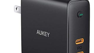 AUKEY Focus 63W USB C Charger 60W PD Charger Power Delivery...