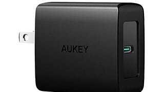 USB C Charger, AUKEY 27W PD Charger for MacBook Air, iPhone...