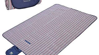 MIU Color Picnic Blankets, Extra Large 80"x 60" Outdoor...