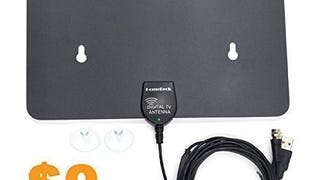 2016 HomeBeck Amplified HDTV Antenna-50 Miles Range,Black...