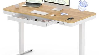 FLEXISPOT Comhar Electric Standing Desk with Drawers Charging...