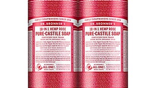 Dr. Bronner’s Pure-Castile Magic Liquid Soap Made with...