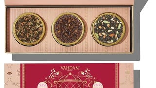 VAHDAM, BLUSH - Assorted Tea Gift Set, 3 Premium Teas in...