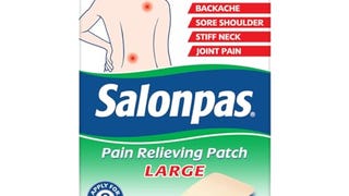 Salonpas Pain Relieving Patch, LARGE, 6 Count, for Back,...